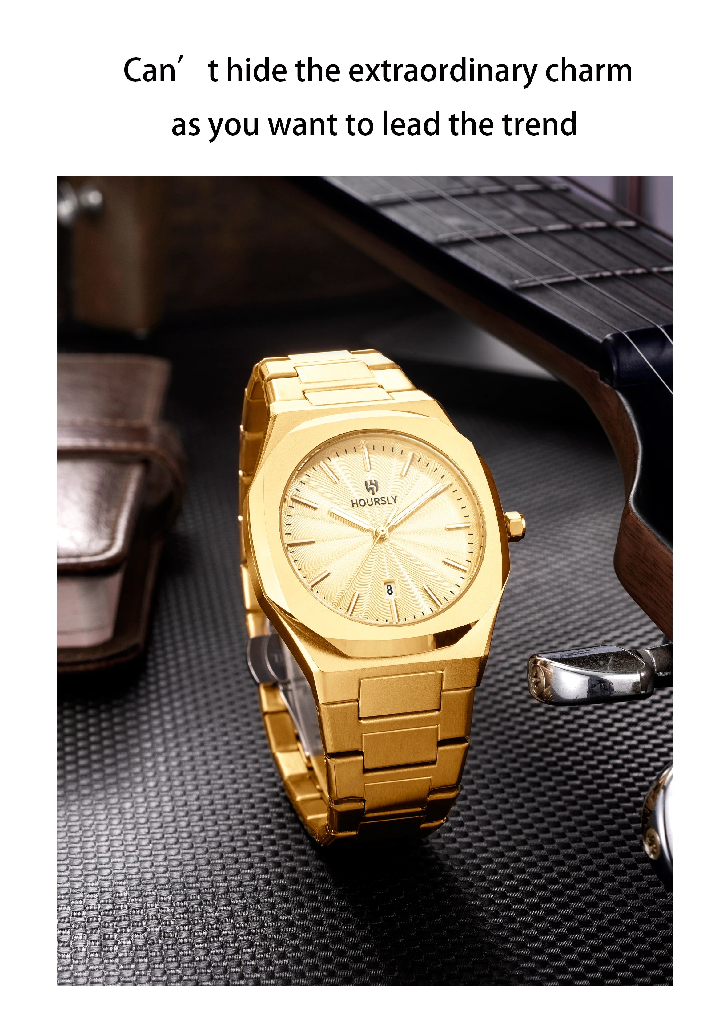 2025 New Watches For Man Original Top Brand All Black Stainless Steel Men's Wristwatch Classic Business Waterproof Movement