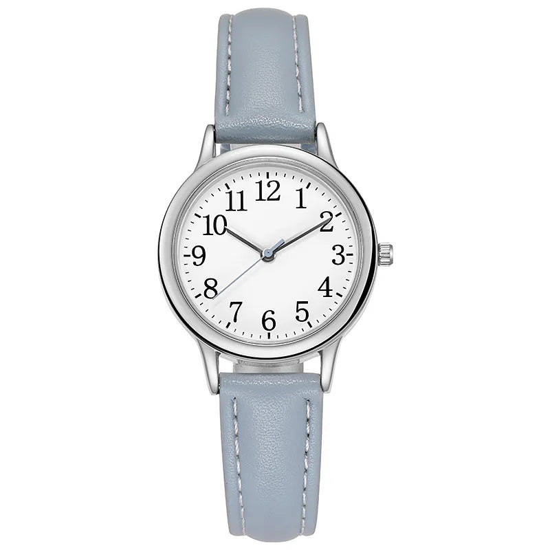 New Fashion Students Watches For Woman Luxury Wrist Watches Women Small Leather Casual Quartz Watch For Girl Gifts Reloj Mujer