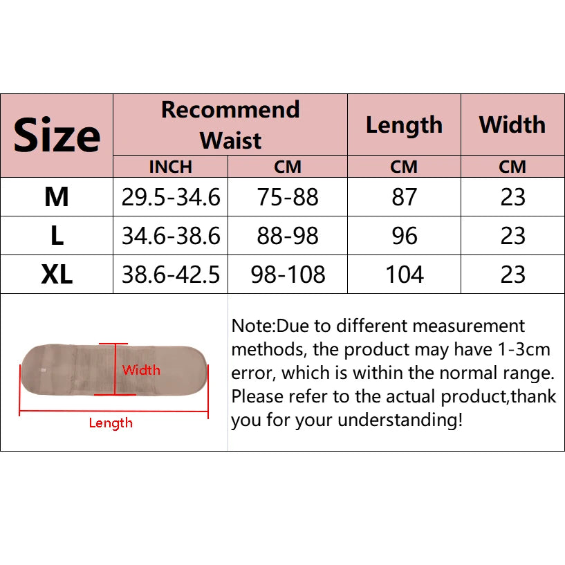 Women Waist Support Belt Wrap Waist Trainer Adjustable Belly Trimmer Girdles Fitness Workout Corsets Tummy Control Bands Sheath