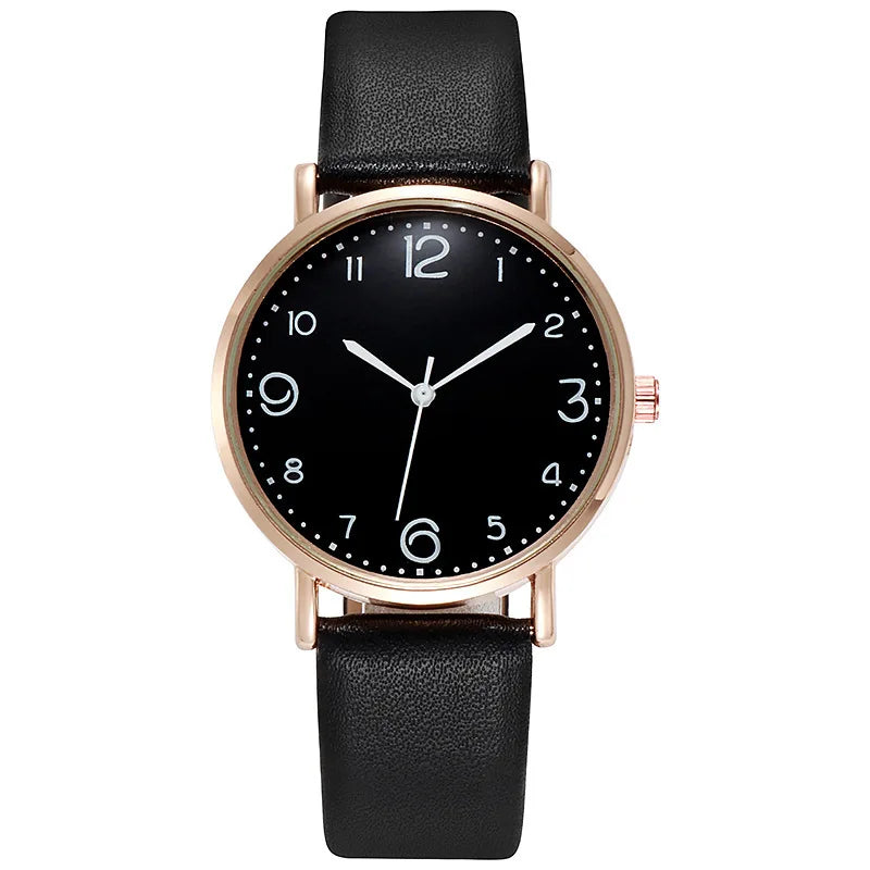 New Fashion Students Watches For Woman Luxury Wrist Watches Women Small Leather Casual Quartz Watch For Girl Gifts Reloj Mujer